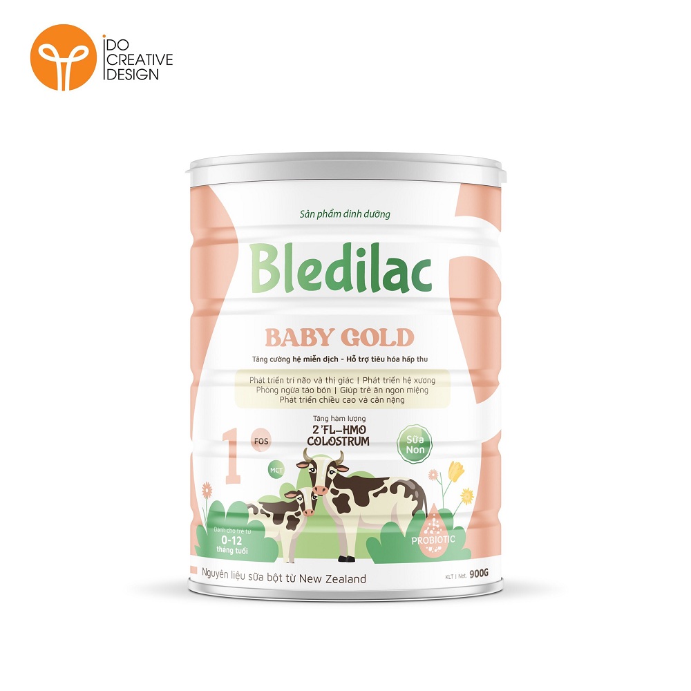Sữa bột Bledilac Baby gold (0-12 tháng)